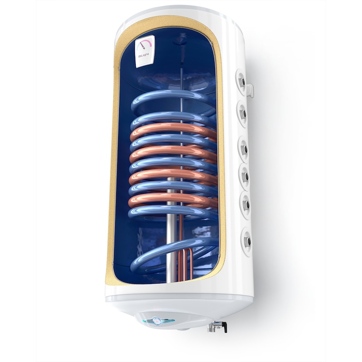 Термоелектрически бойлер с 2 серпентини TESY BiLight GCV7/4SL 150 44 20 B11 TSRCP2, 150 л, 2000W, Серпентина от лявата страна, 0.8 Mpa, 18 мм