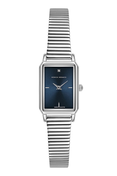 Monica Monaco, Antiallergén rozsdamentes acél kvarc karóra, Ezüstszín