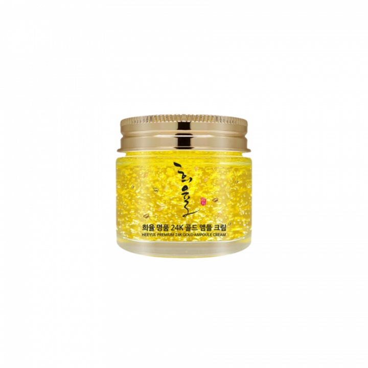 Gel facial Lebelage Heeyul Premium cu aur de 24K si colagen, hidratare intensa, 50ml