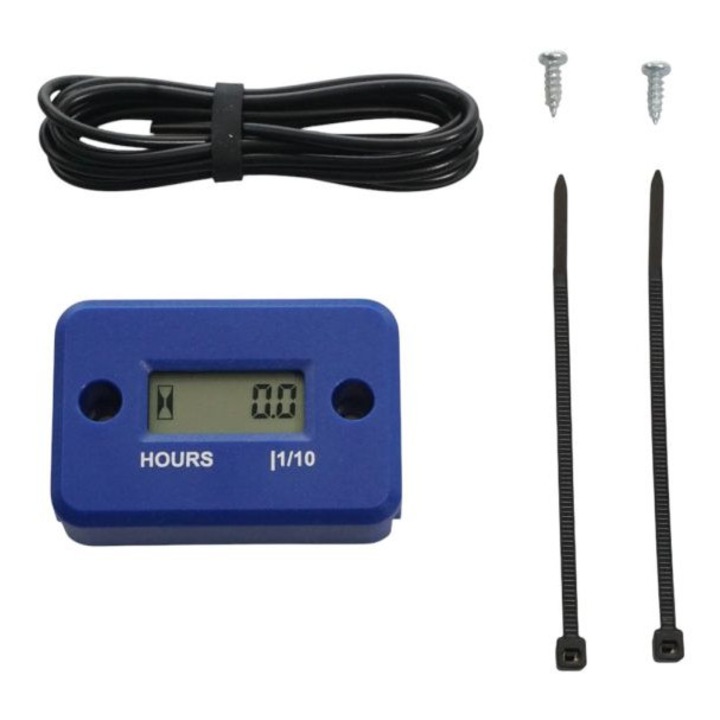 Contor ore PROMX, impermeabil, albastru