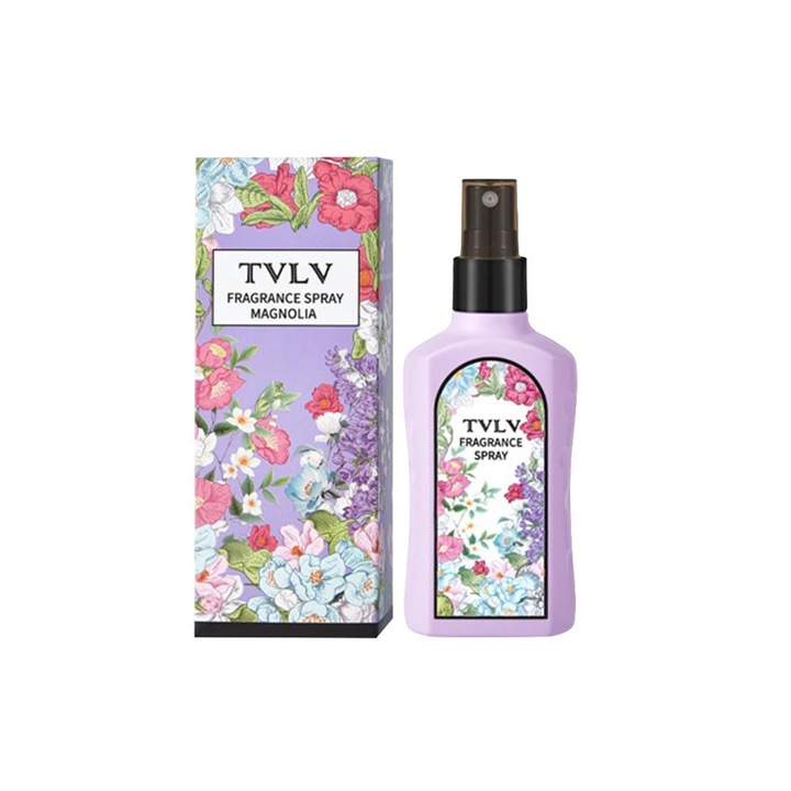 Spray parfumat pentru imbracaminte TVLV, magnolie, formula fara alcool, unisex, 100 ml