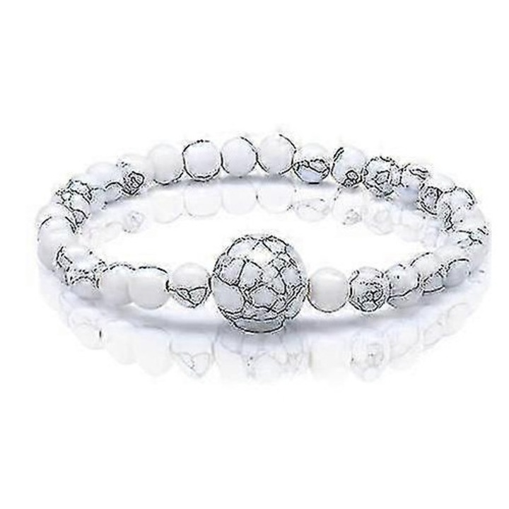 Set 2 bratari anti-nausee, bratari ajustabile pentru rau de miscare, alb, pentru calatorii cu masina si pe mare