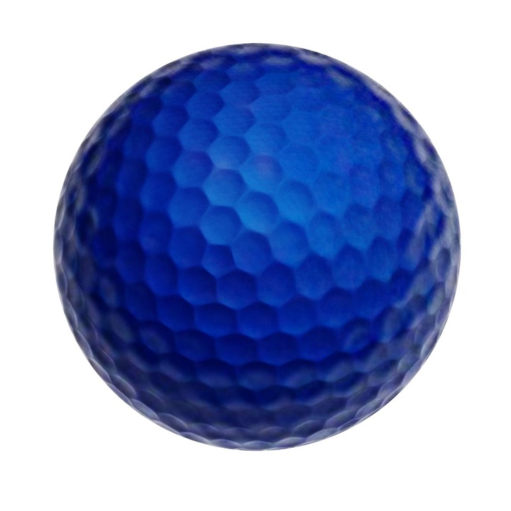 Minge de golf set, 42.6mm, material sintetic, multicolor