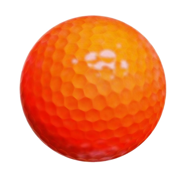 Minge de golf, multicolor, material sintetic, 42.6mm diametru, set de 1 bucata