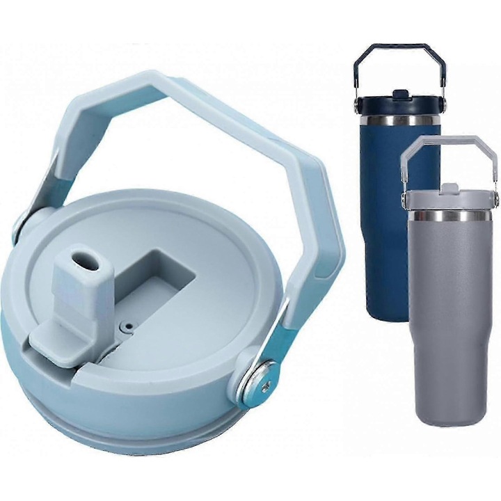 Резервна капачка за термоси Stanley 20oz и 30oz, дизайн с отваряне, устойчива на течове, лесна за почистване