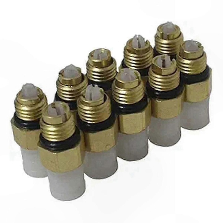 Légrugó tömlőcsatlakozó, 10 db, fehér-arany, W220 W221 W164 W211-hez