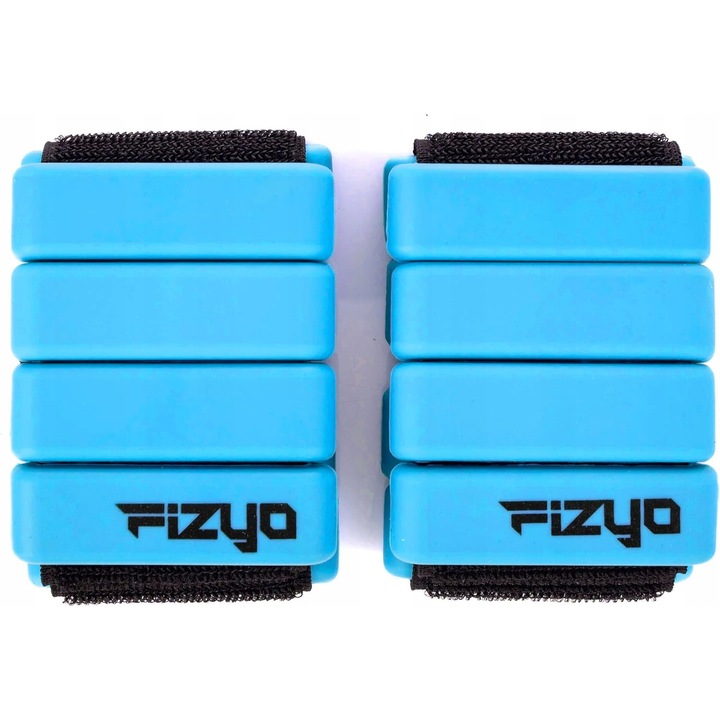 Set greutati fitness 900g, obtinute din silicon, pentru glezne si incheieturi, compact, reglabil.