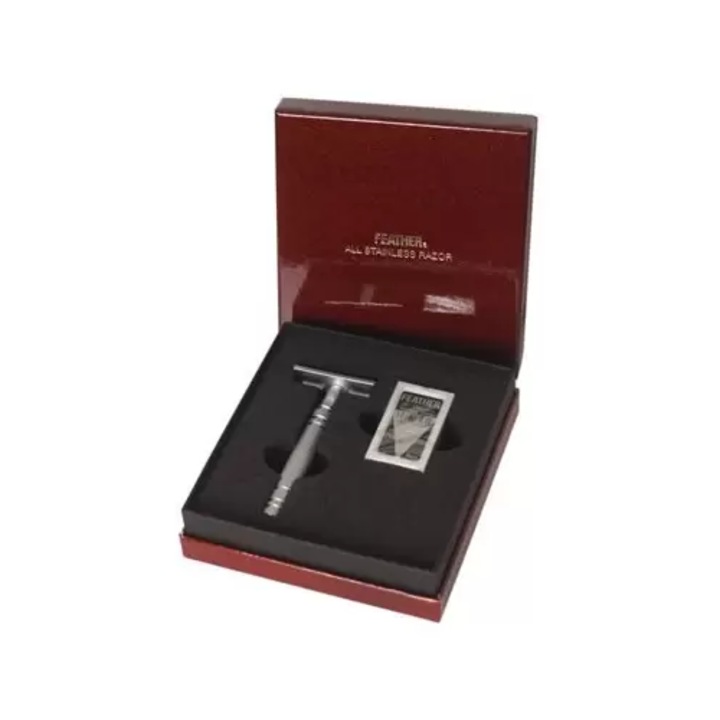 Aparat de ras Feather ASD-D2, oțel inoxidabil