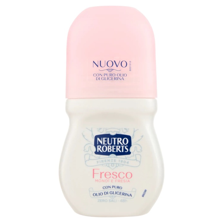 Deodorant Roll On Monoi si Frezie, Neutro Roberts, 50 ml