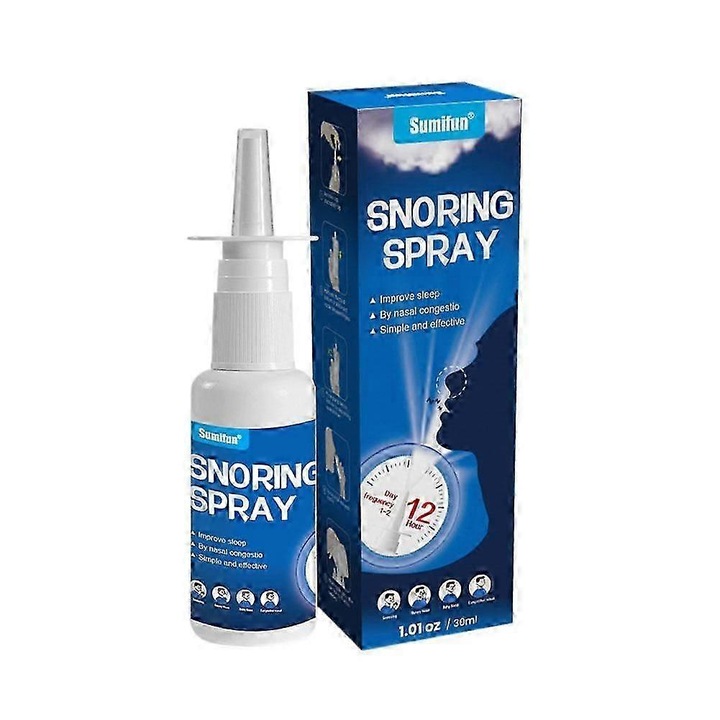 Spray nazal anti-sforait Sumifun, eficient, delicat