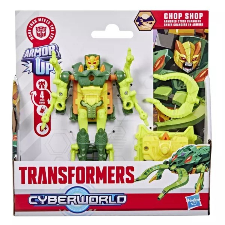 Transformers Cyberworld Armored Cyber Changers
