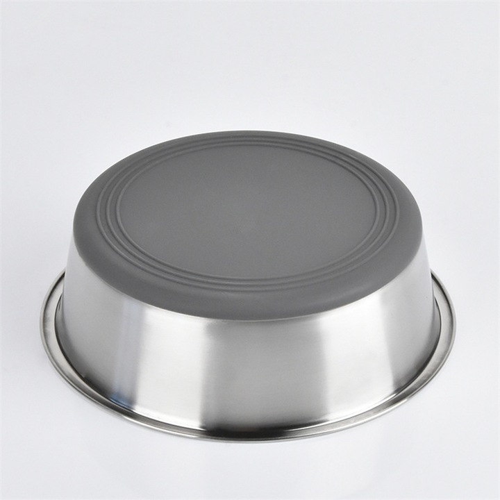 Castroane pentru animale, inox, 18cm, set 1 bucata, anti-alunecare, usor de curatat