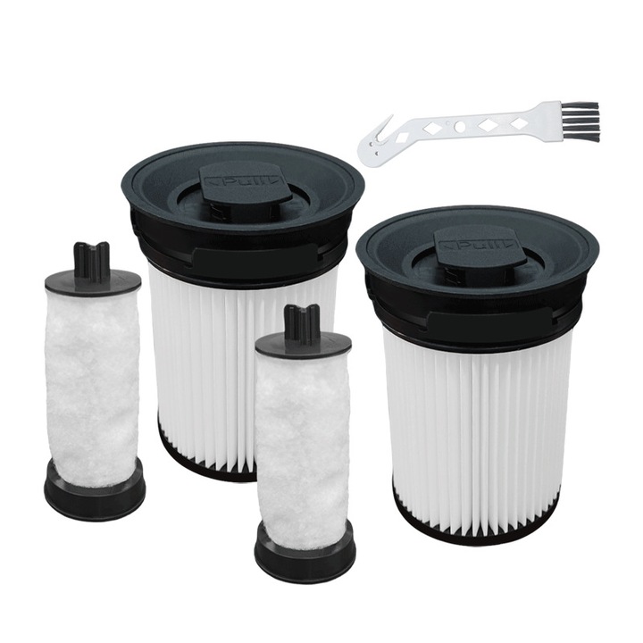 Set filtre HX-FSF pentru aspirator Miele Triflex HX1, 2 seturi, cu perie de curatare