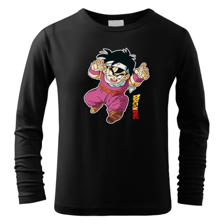 Bluza copii Anime Dragon Ball Gohan Kid, Negru