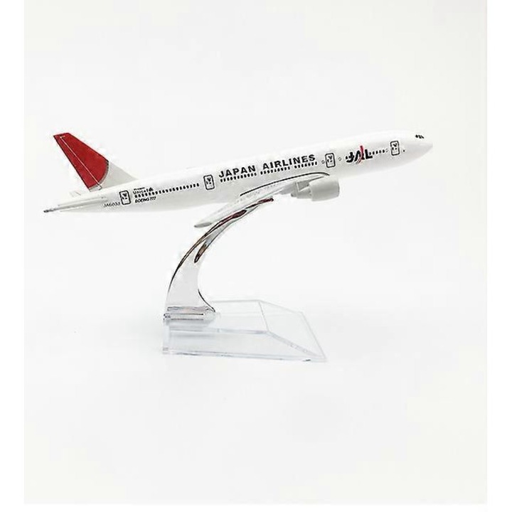 Aeromacheta, 15cm, ötvözet, fehér/piros