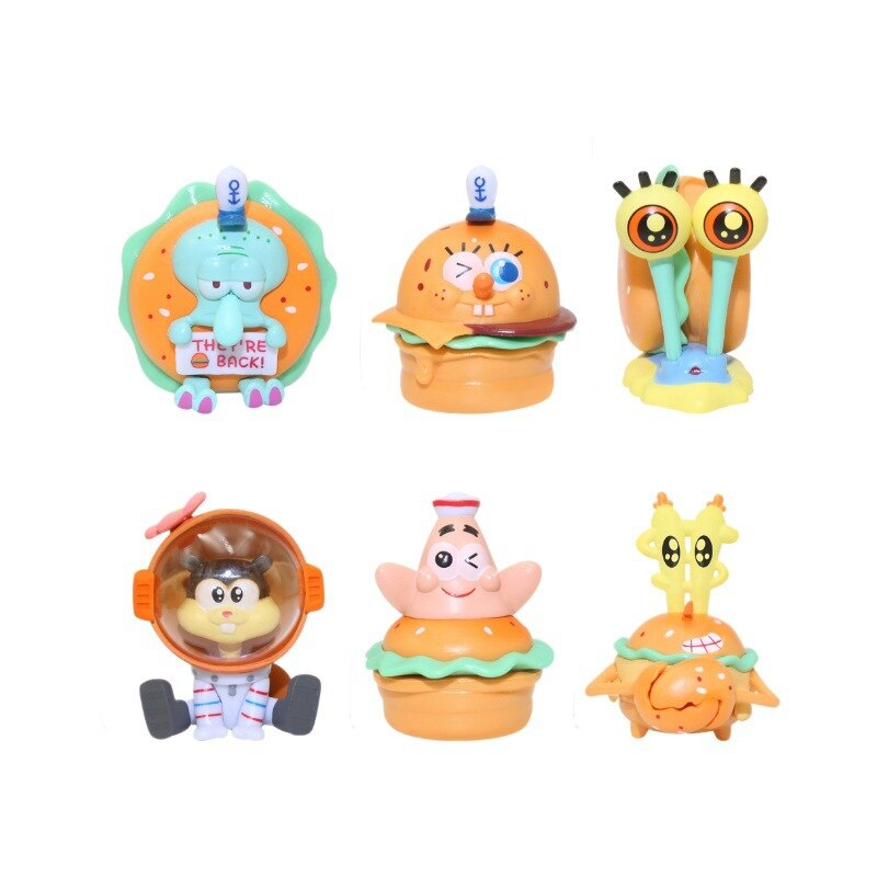 Figurina Articulata SpongeBob SquarePants ReAction SpongeBob 10 cm