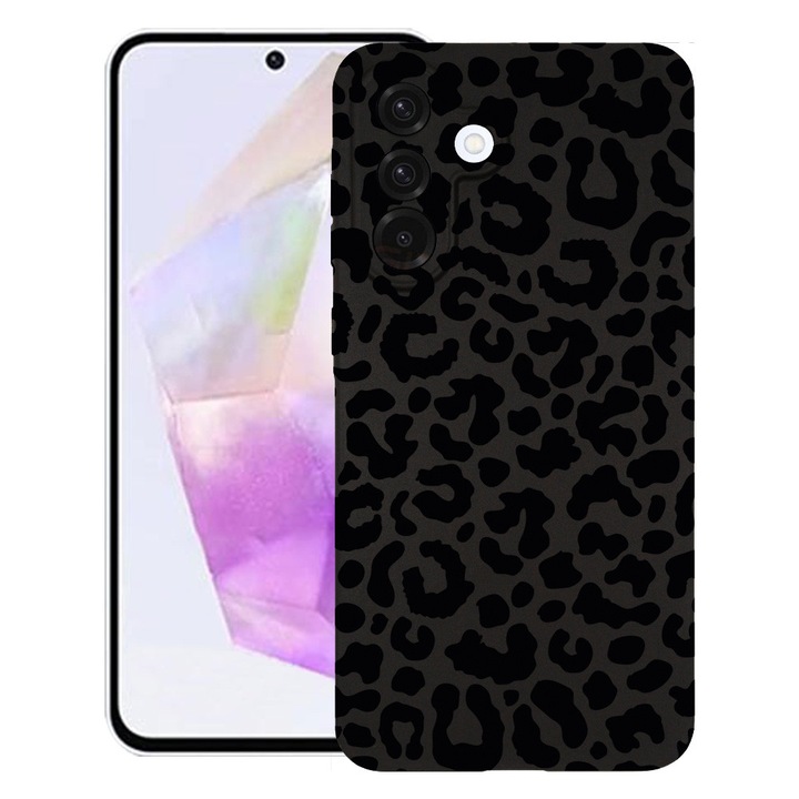 BestCase® Husa pentru Samsung Galaxy S25 FE cu Design Leopard, TPU Mat Ultra Slim, 2052001 B 1057