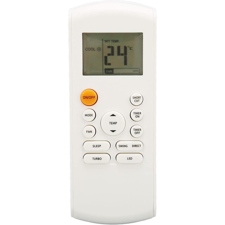 Telecomenzi pentru aparate de climatizare, set R57 si RG57, multicolor