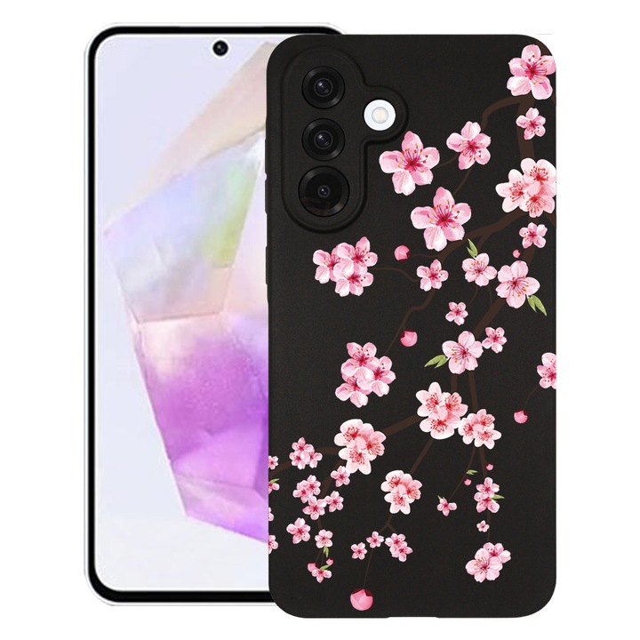 BestCase® Ultra Slim TPU tok Samsung Galaxy S26 Plus készülékkel kompatibilis, Japán cseresznyefa, Kamera védelem, Kopásálló, 3143712 B 1475