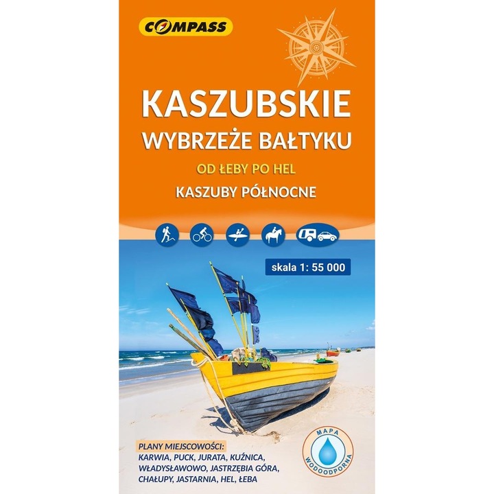 Harta - Kaszubskie wybrzeże Bałtyku, COMPASS