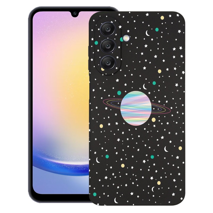 BestCase® Ultra Slim TPU tok Samsung Galaxy A37 5G-vel kompatibilis, Universe, Kamera védelem, Kopásálló, 3128368 B 468