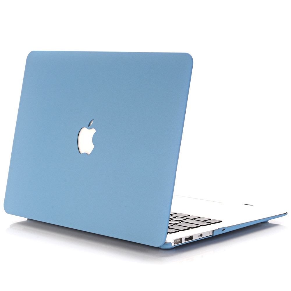 Carcasa Hard Shell pentru MacBook Pro 16 (2021/2022/2023/2024) M Series (M4/M3/M2/M1 Pro Max) (A3403/A3186/A2991/A2780/A2485), husa protectie cu efect de nisip fin design ultra subtire, Albastru deschis