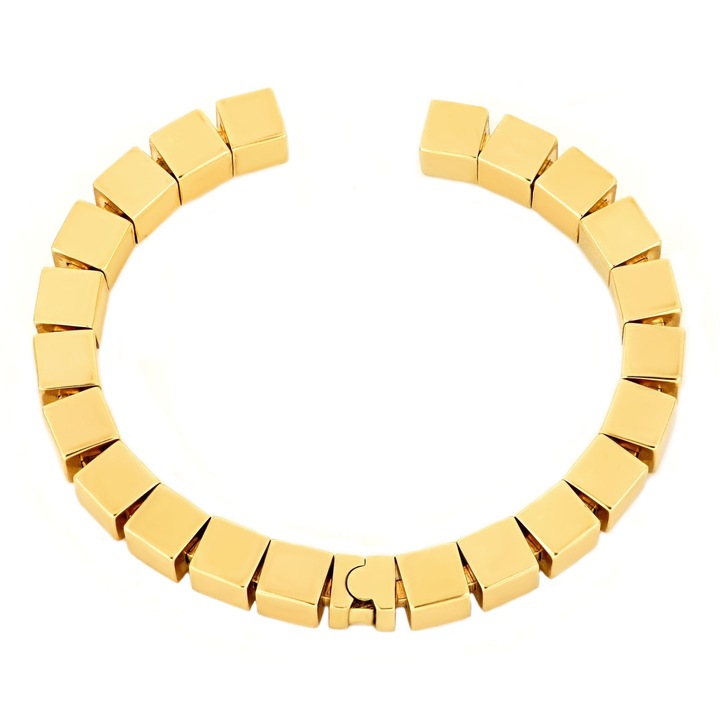 Bratara din aur galben de 14k