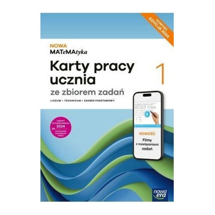 Matematyka LO 1 Nowa MATeMAtyka KP + zbiór ZP, Nowa Era