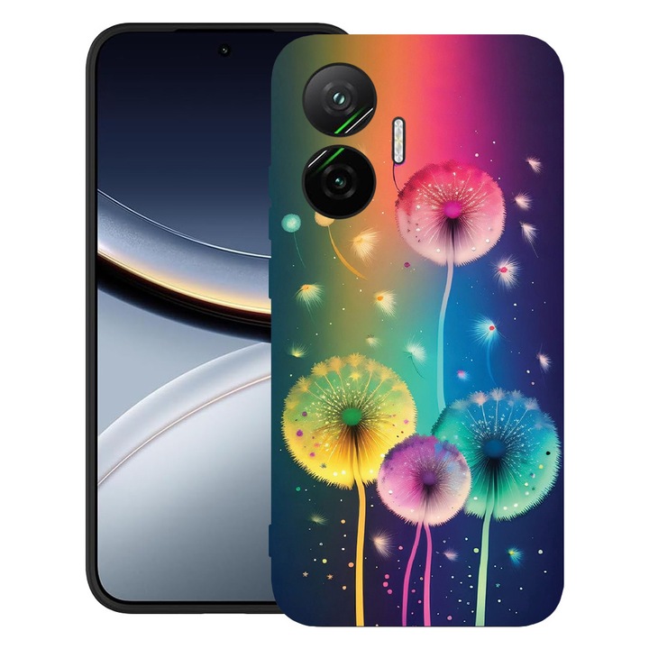 BestCase® Husa pentru Poco F7 cu Design Dandelion, TPU Mat Ultra Slim, 2052009 B 1142