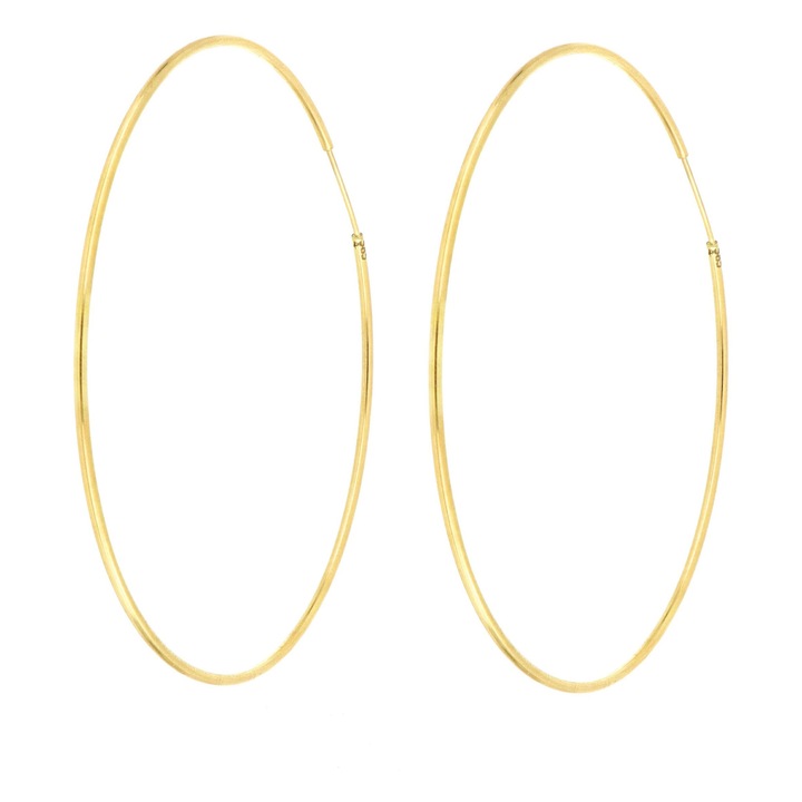 Cercei din aur galben de 14k