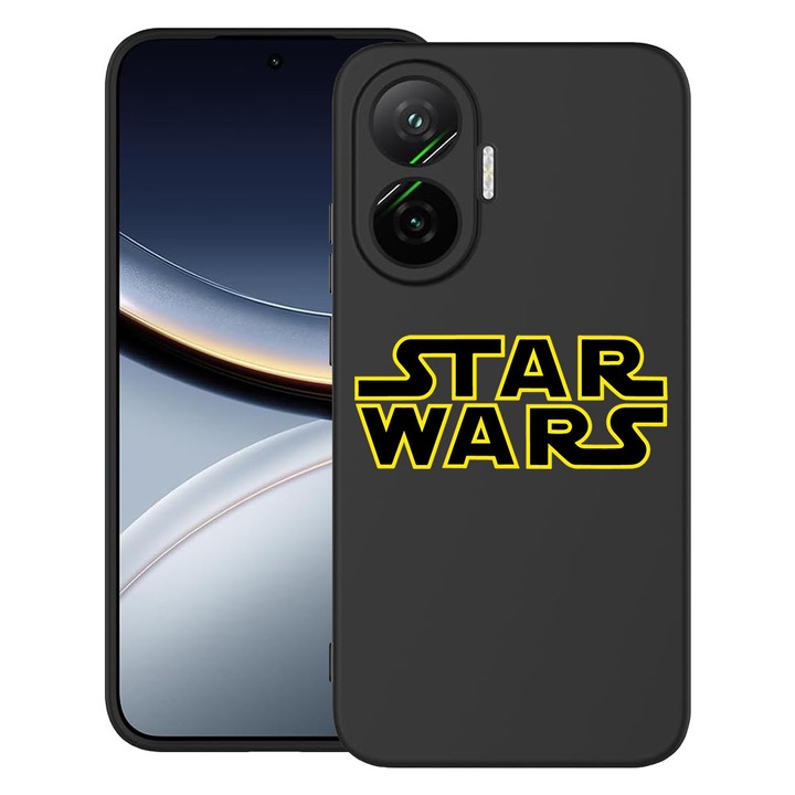 BestCase® Husa pentru Poco F7 cu Design Star Wars, TPU Mat Ultra Slim, 2052009 B 1634