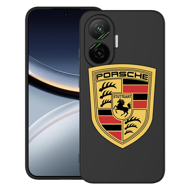 BestCase® Husa pentru Poco F7 cu Design Porsche, TPU Mat Ultra Slim, 2052009 B 1722