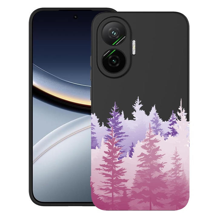 BestCase® Husa pentru Poco F7 cu Design Morning Lights In Forest, TPU Mat Ultra Slim, 2052009 B 1482