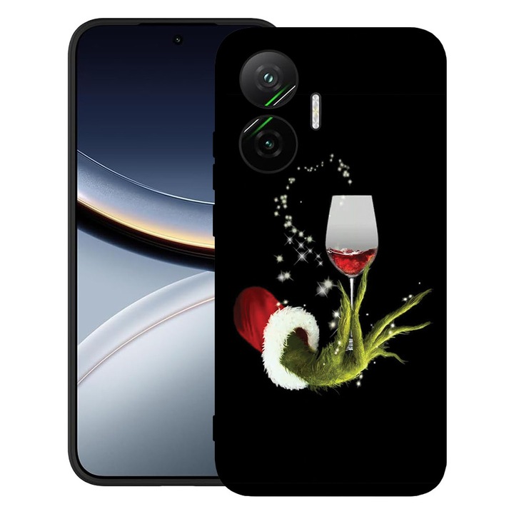 BestCase® Husa pentru Poco F7 cu Design Xmas Grinch, TPU Mat Ultra Slim, 2052009 B 1355