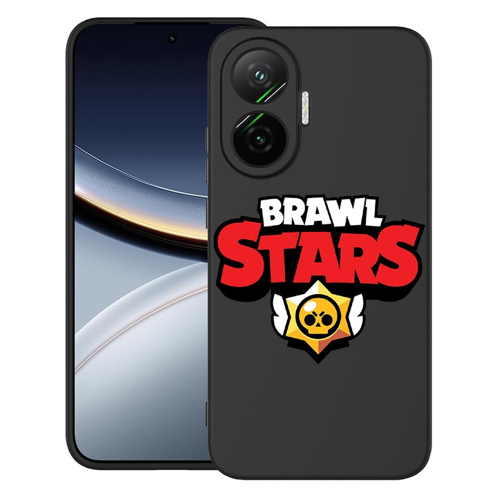 BestCase® Husa pentru Poco F7 cu Design Brawl Stars, TPU Mat Ultra Slim, 2052009 B 1610