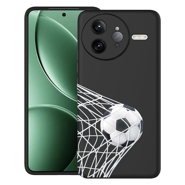 BestCase® Husa pentru Poco F7 Ultra cu Design Football - Goooaaall, TPU Mat Ultra Slim, 2052010 B 775