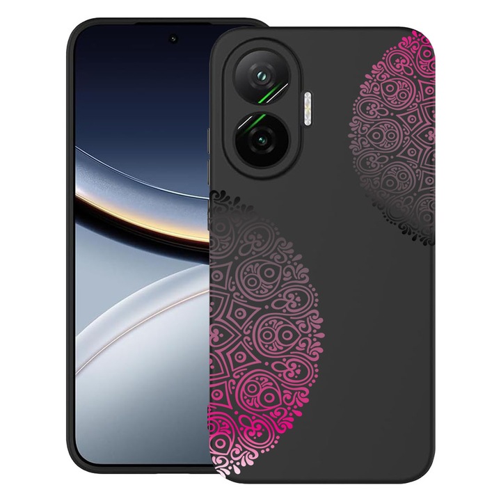 BestCase® Husa pentru Poco F7 cu Design Lace, TPU Mat Ultra Slim, 2052009 B 92