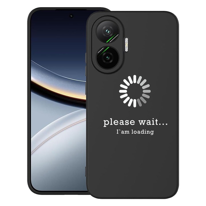 BestCase® Husa pentru Poco F7 cu Design Please wait..., TPU Mat Ultra Slim, 2052009 B 37