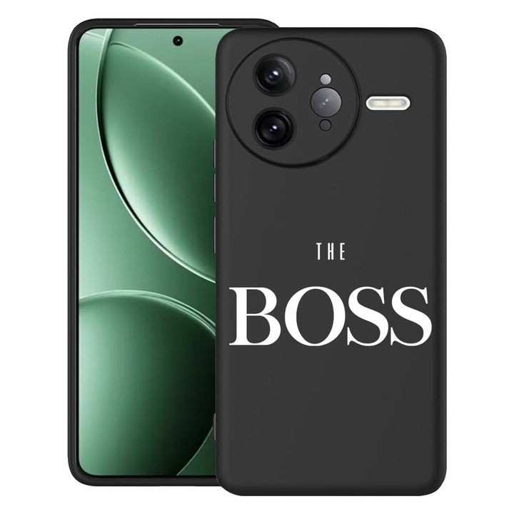 BestCase® Husa pentru Poco F7 Ultra cu Design The Boss, TPU Mat Ultra Slim, 2052010 B 1612