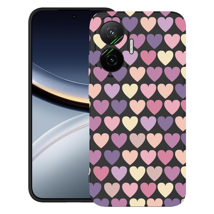 BestCase® Husa pentru Poco F7 cu Design Hearth, TPU Mat Ultra Slim, 2052009 B 34