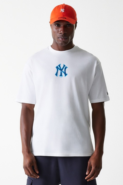 New Era, Tricou supradimensionat New York Yankees World Series, Alb