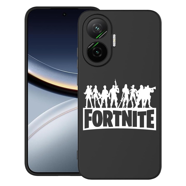 BestCase® Husa pentru Poco F7 cu Design Fortnite, TPU Mat Ultra Slim, 2052009 B 1629