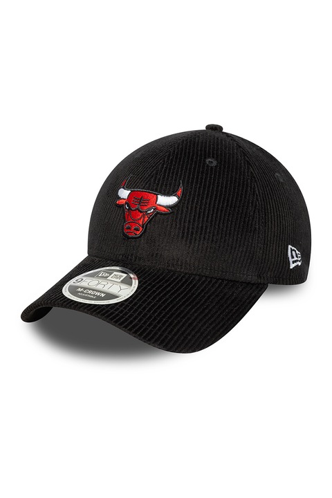 New Era, Джинсова шапка 9Forty с лого на Chicago Bulls, Червен/Черен, 55.8-60.6 CM