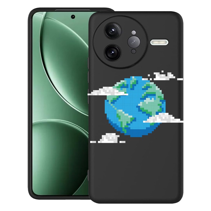 BestCase® Husa pentru Poco F7 Ultra cu Design Minecraft Earth, TPU Mat Ultra Slim, 2052010 B 1683