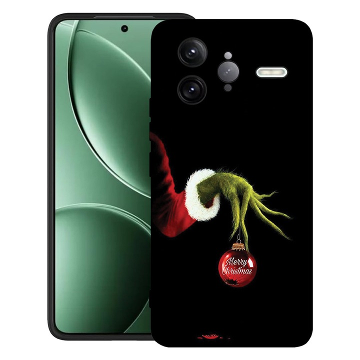 BestCase® Husa pentru Poco F7 Ultra cu Design Xmas Grinch, TPU Mat Ultra Slim, 2052010 B 1354