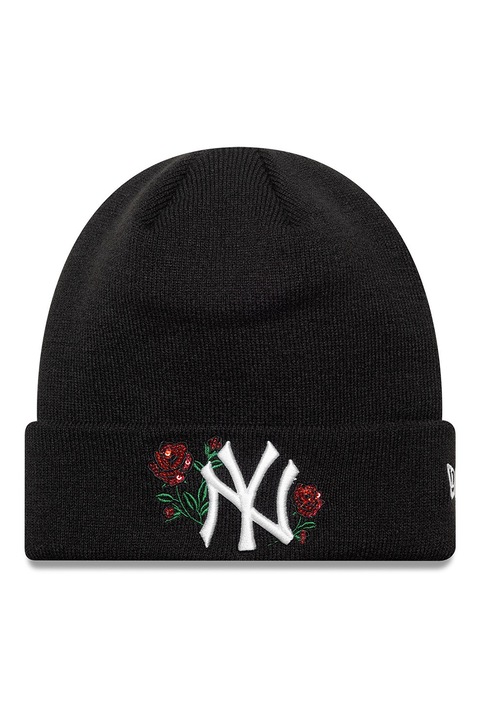 New Era, Caciula cu broderii florale, Negru, 55.8-61.5 CM