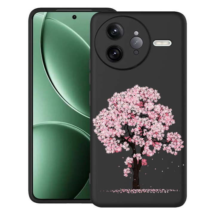 BestCase® Husa pentru Poco F7 Ultra cu Design Cherry Blossom Trees, TPU Mat Ultra Slim, 2052010 B 1833