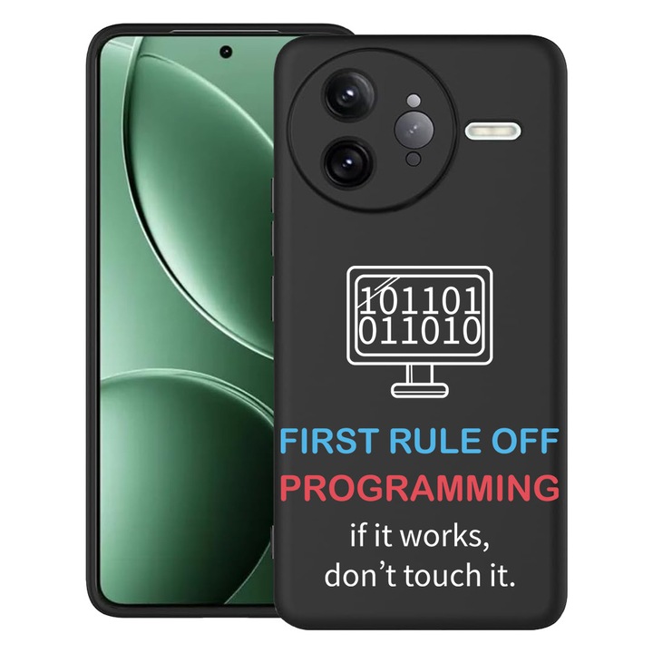 BestCase® Husa pentru Poco F7 Ultra cu Design IT First Rule, TPU Mat Ultra Slim, 2052010 B 1884