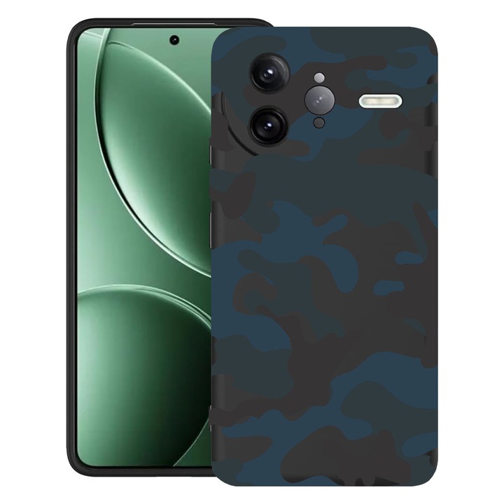 BestCase® Husa pentru Poco F7 Ultra cu Design Camouflage, TPU Mat Ultra Slim, 2052010 B 789