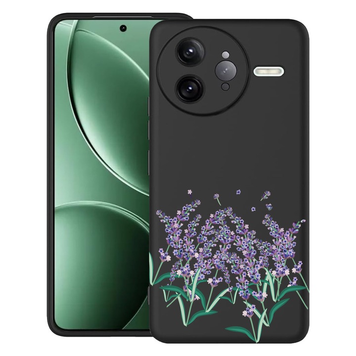 BestCase® Husa pentru Poco F7 Ultra cu Design Lavender, TPU Mat Ultra Slim, 2052010 B 1430